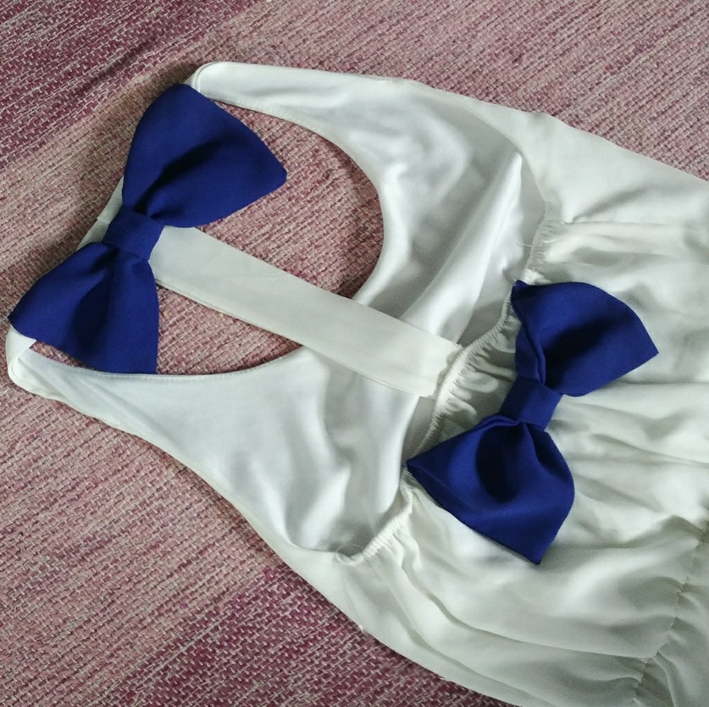 White summer dress